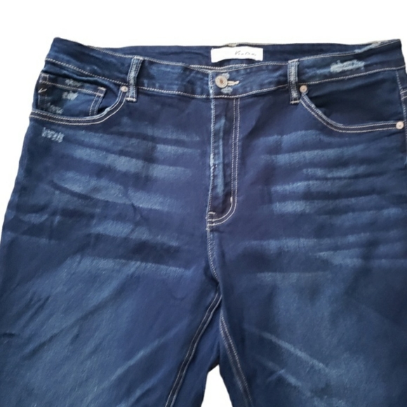 KanCan Women's XL Blue flare jeans - Picture 4 of 6